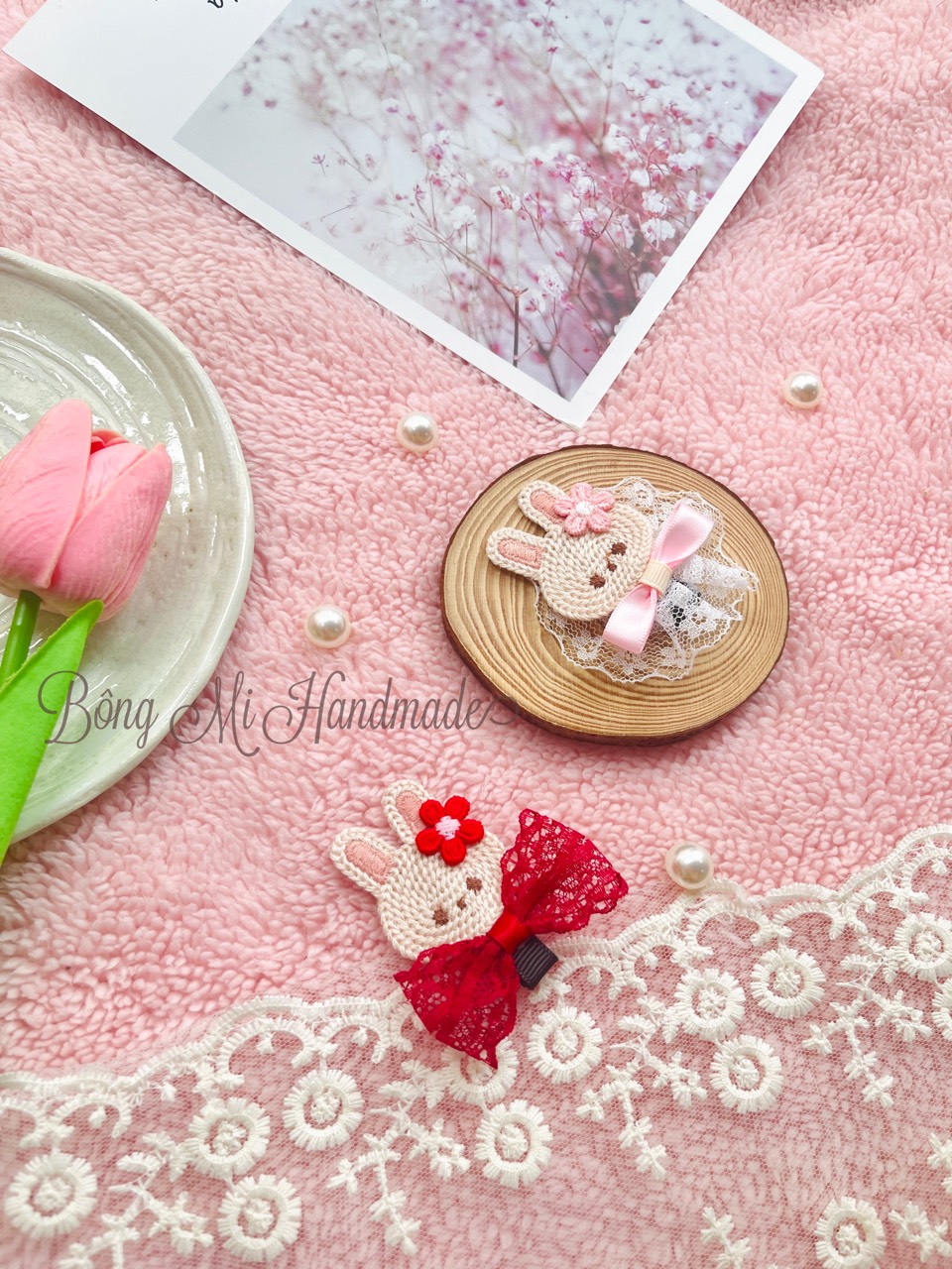 Kẹp tóc Little Bunny dễ thương cho bé gái