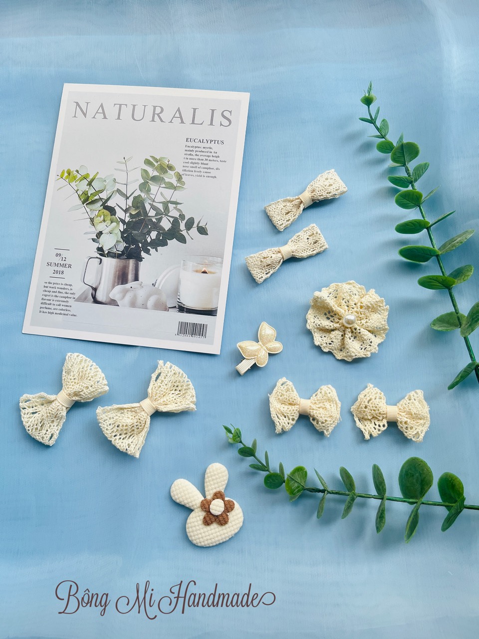 Set kẹp ren vinage phong cách Hàn Quốc nhẹ nhàng